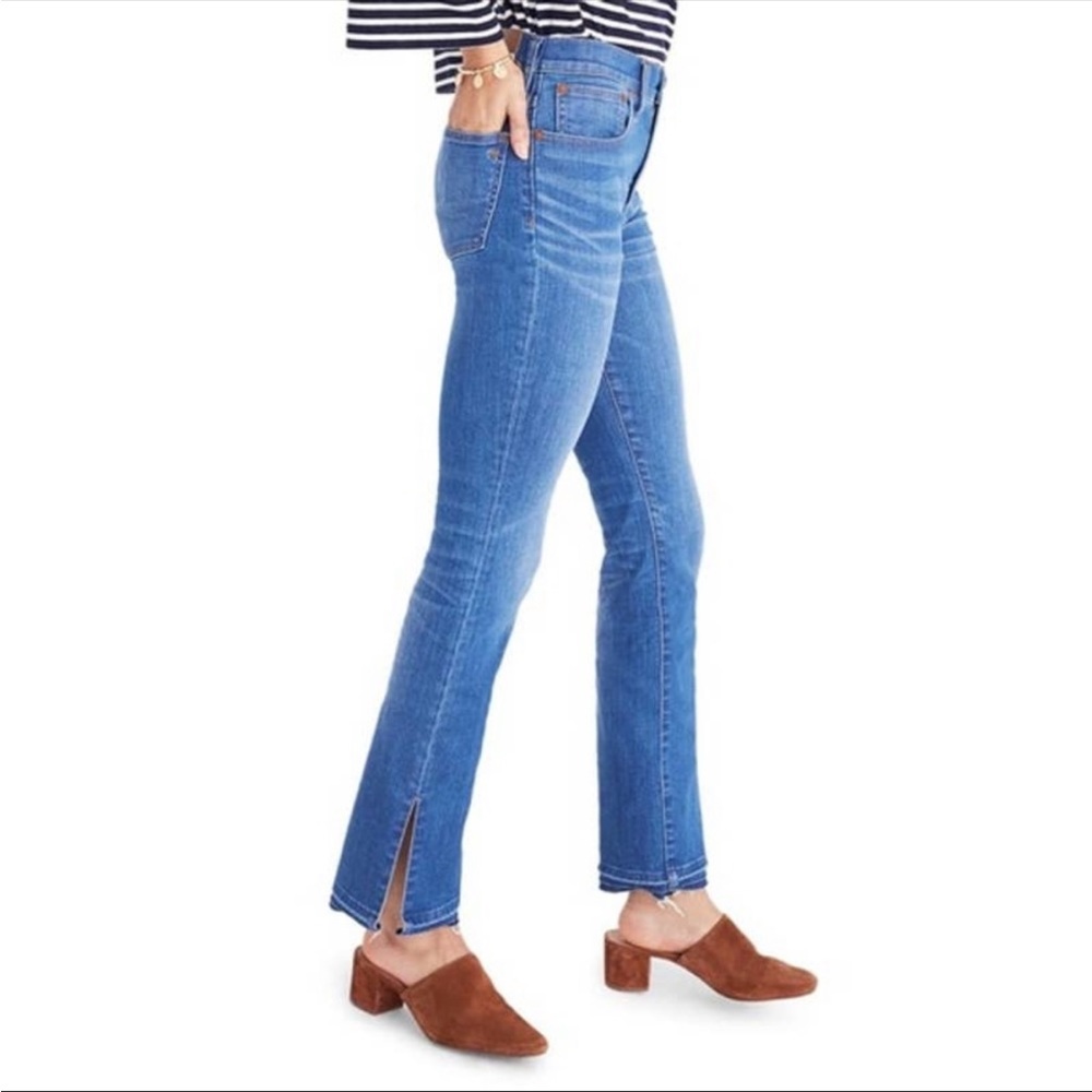 Madewell cali demi boot jeans